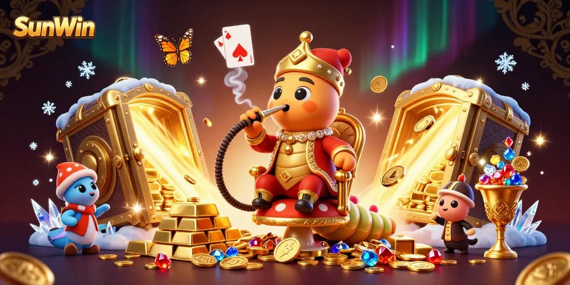 Experience thrilling gameplay at SunWin, featuring vibrant casino elements and enchanting characters.