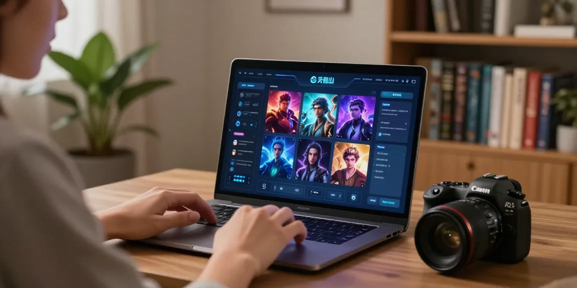 Interactive user engaging with character ai nsfw models in a cozy setting, showcasing advanced AI companionship features and graphics.