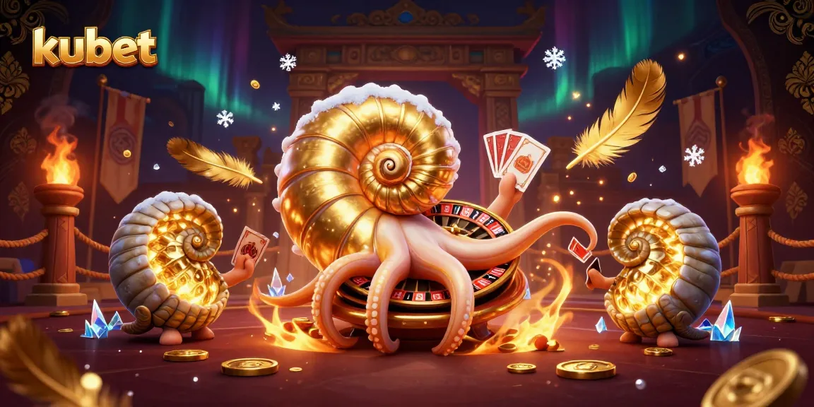 Experience thrilling gameplay at Kubet with vibrant 3D casino elements and rich details.