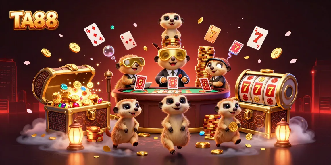 Engage in winning strategies at TA88 with dynamic 3D meerkats in casino operations.