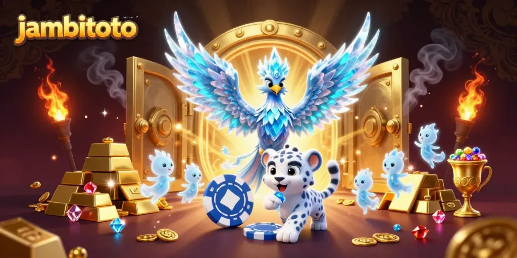 Experience thrilling moments with jambitoto as the ice phoenix and snow leopard champion gameplay in an extravagant casino