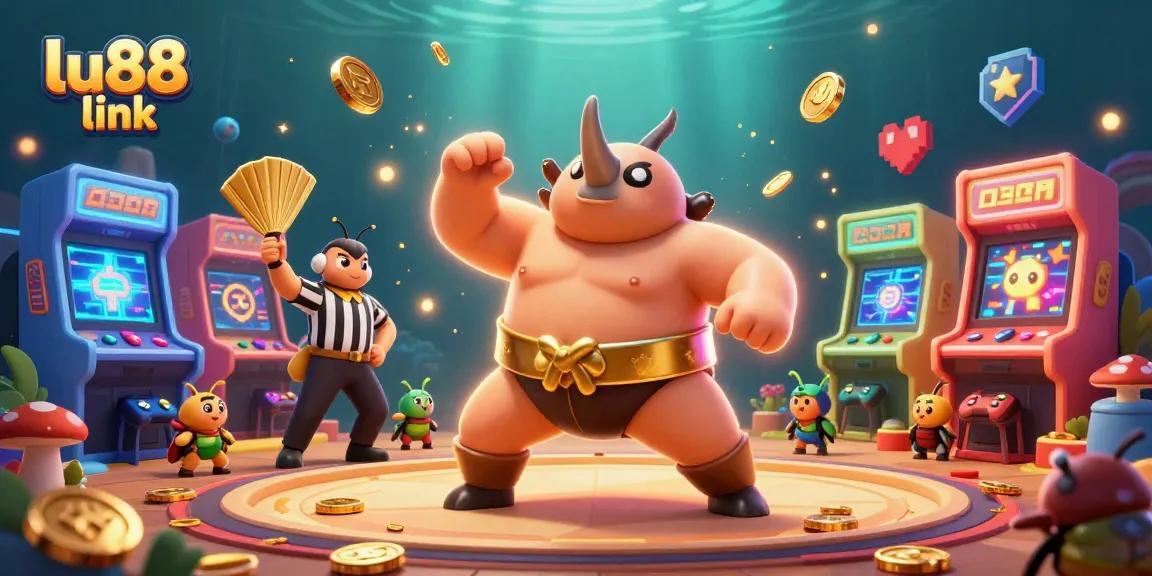 Experience the excitement of LU88 link with vibrant games, golden coins, and thrilling action.
