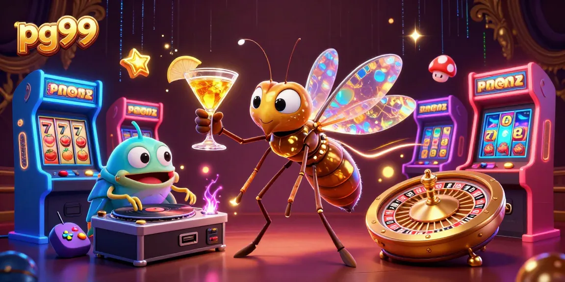 Experience excitement with pg99 as a frozen mosquito mascot helps players win big at the casino.