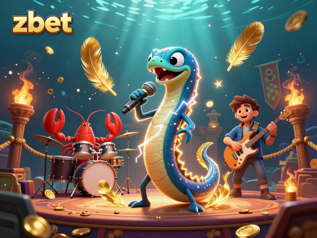 Experience thrilling gameplay at zbet with an electrifying underwater casino stage performance.