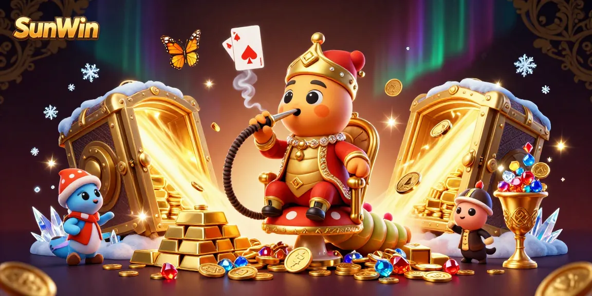 Experience thrilling gameplay at SunWin, featuring vibrant casino elements and enchanting characters.