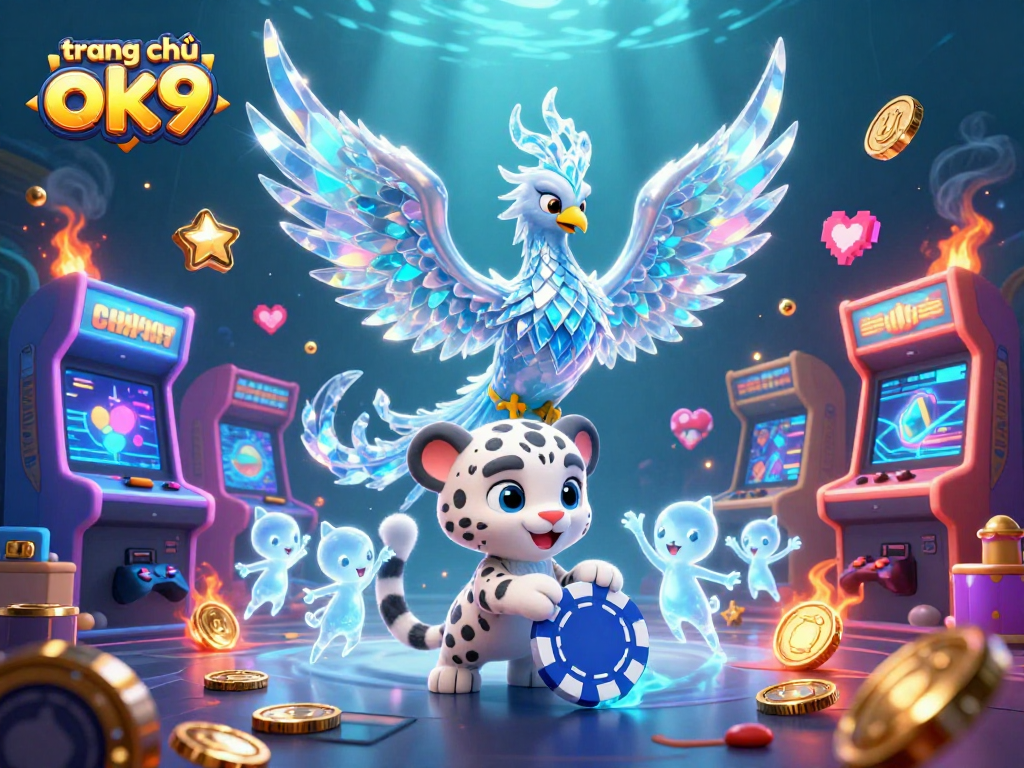 Experience dynamic gaming excitement at trang chủ ok9 with the captivating ice phoenix and lively sprites!