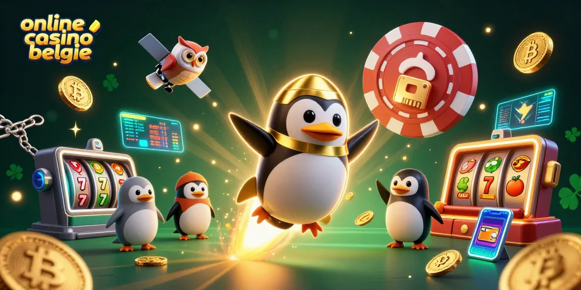 Play exciting games at online casino belgie with the dynamic 3D penguin and innovative crypto elements.
