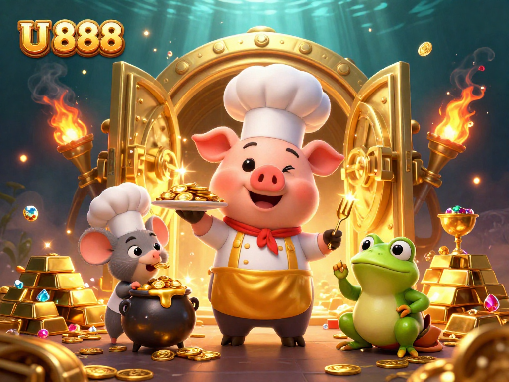 Experience thrilling slots and gambling action at U 888 with coins and excitement!