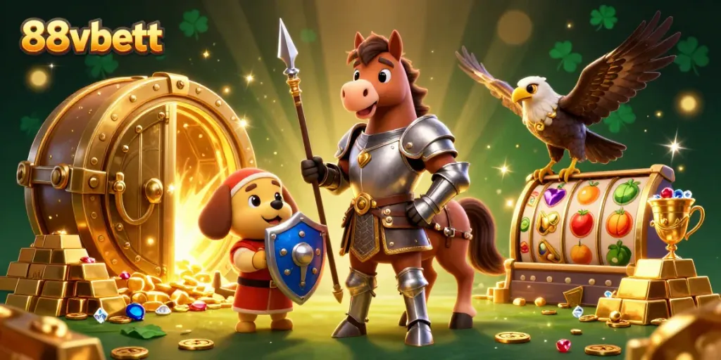 Experience captivating slots at 88vbett with knights, treasures, and epic wins!
