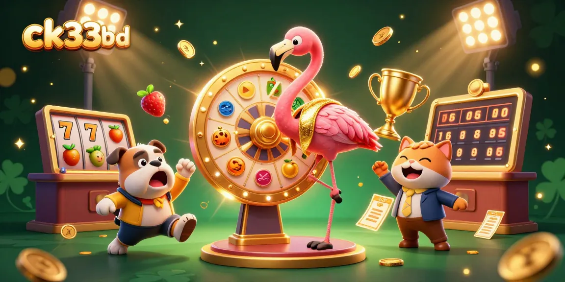 Win big with ck33bd's dynamic slot reels and sparkling casino atmosphere!