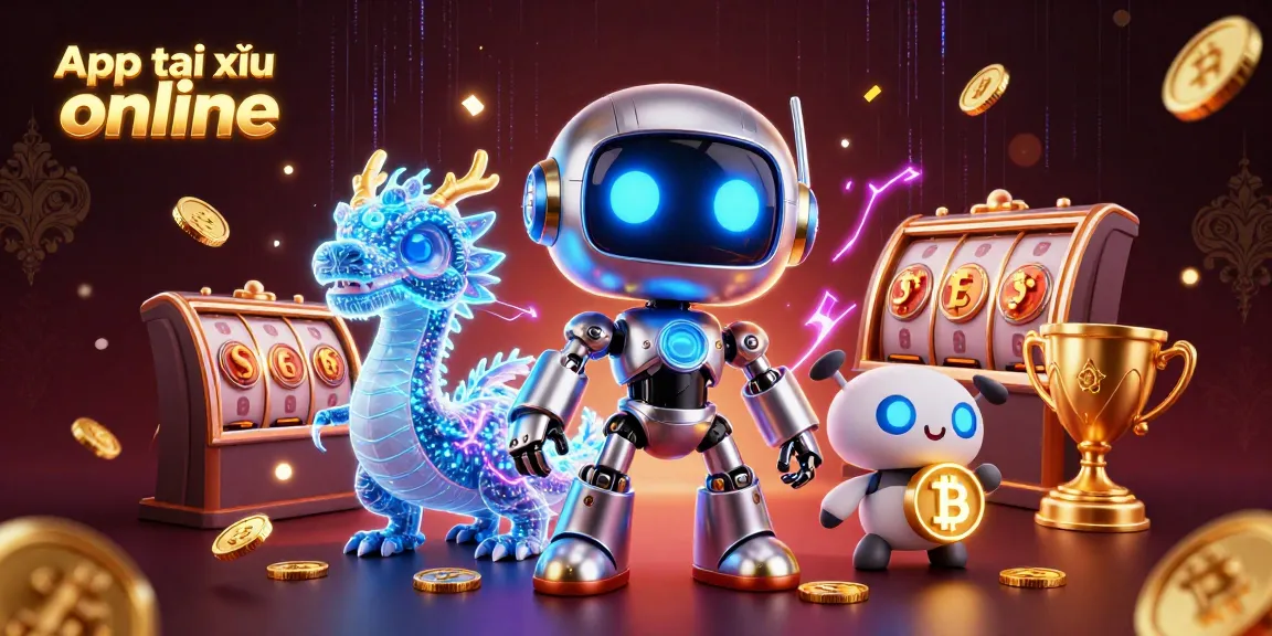 Play and win big with the App tài xỉu online, featuring a dynamic AI dragon and exciting casino elements.