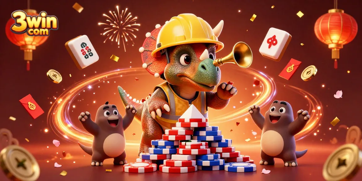 Experience thrilling gaming adventures at 3win com with captivating casino elements and vibrant celebrations.