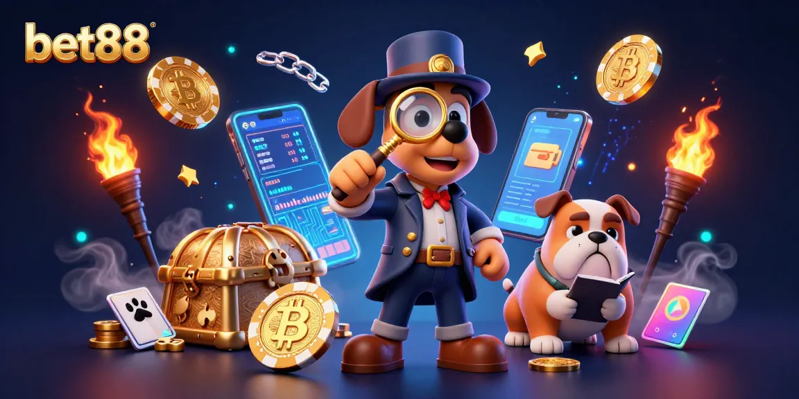 Play poker and win big at bet88 with exciting 3D characters exploring casino treasure.